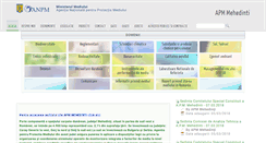 Desktop Screenshot of apmmh.anpm.ro