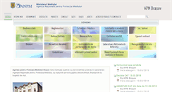Desktop Screenshot of apmbv.anpm.ro