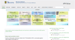Desktop Screenshot of apmvl.anpm.ro