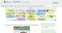 Desktop Screenshot of apmbh.anpm.ro