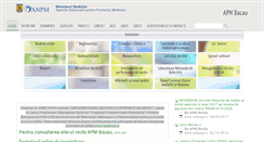 Desktop Screenshot of apmbc.anpm.ro