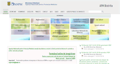 Desktop Screenshot of apmbn.anpm.ro