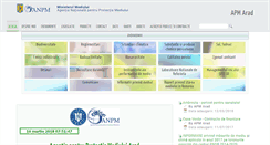 Desktop Screenshot of apmar.anpm.ro